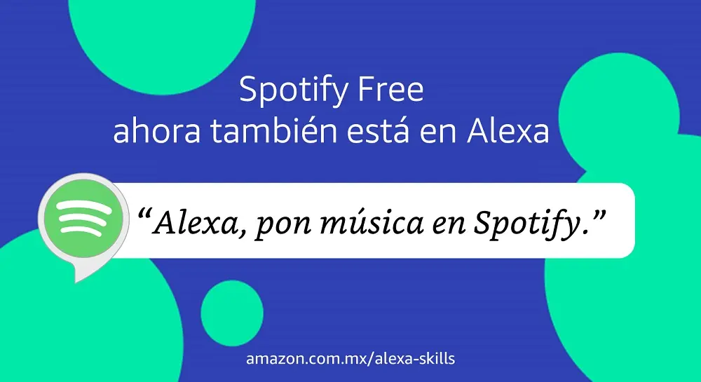 Spotify Free ahora también está en Alexa