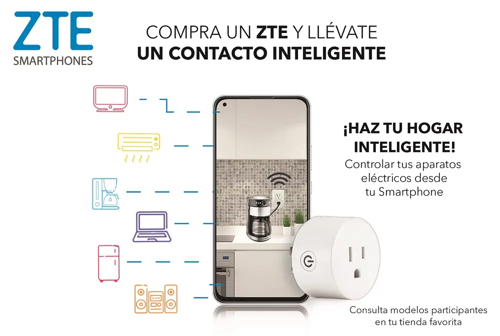 ZTE lanzan su contacto inteligente para convertir en inteligente a tu hogar