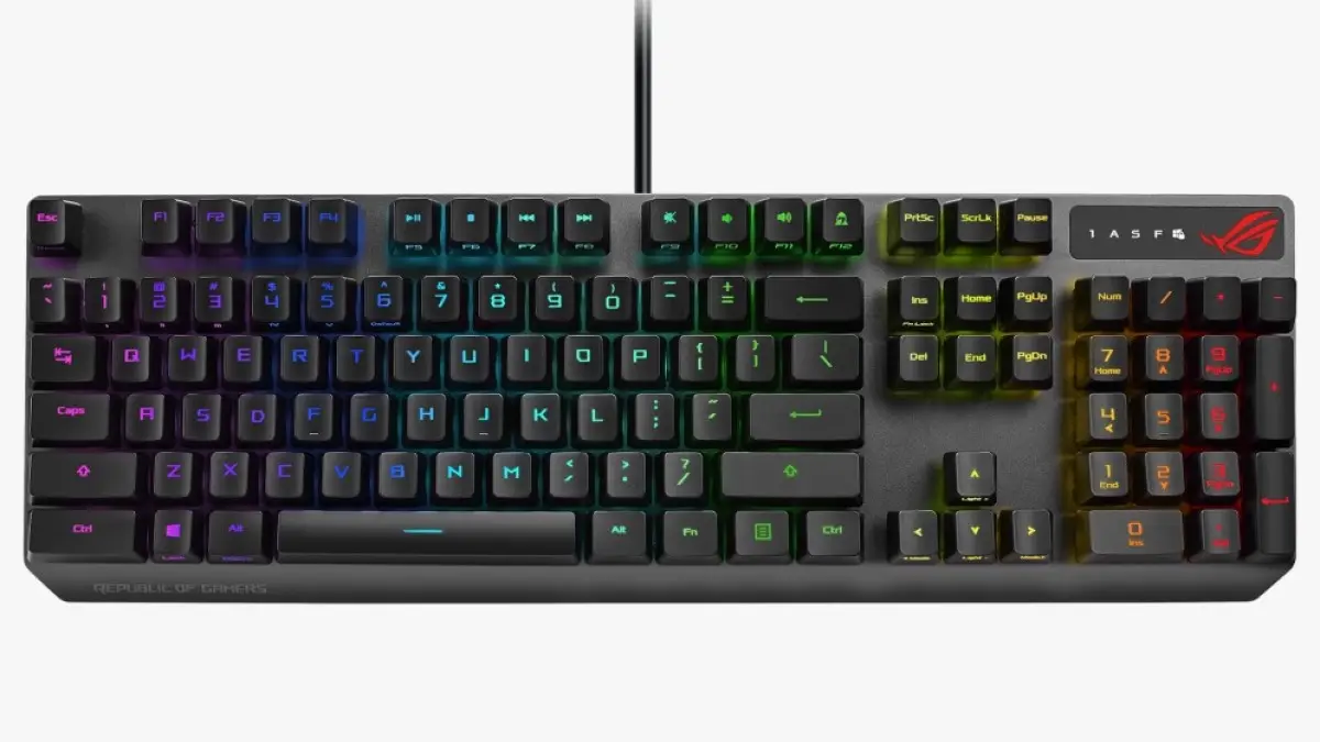ASUS presenta un nuevo teclado gaming con ROG RX Red