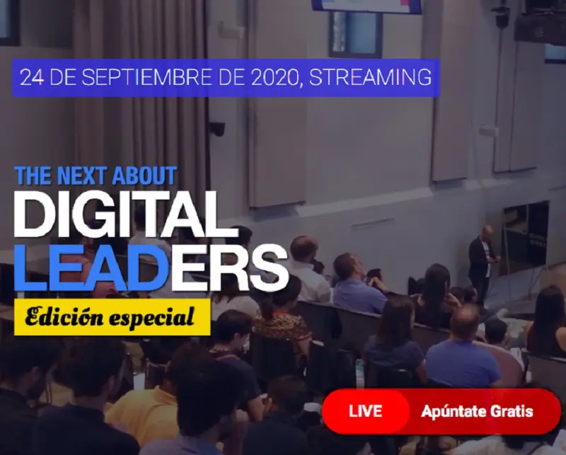 Conectate a The Next About Digital Leaders, evento gratuito de referencia en el sector digital