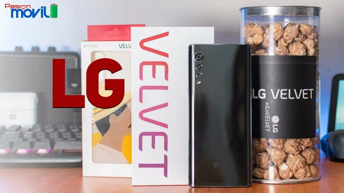 Unboxing del nuevo y elegante LG Velvet