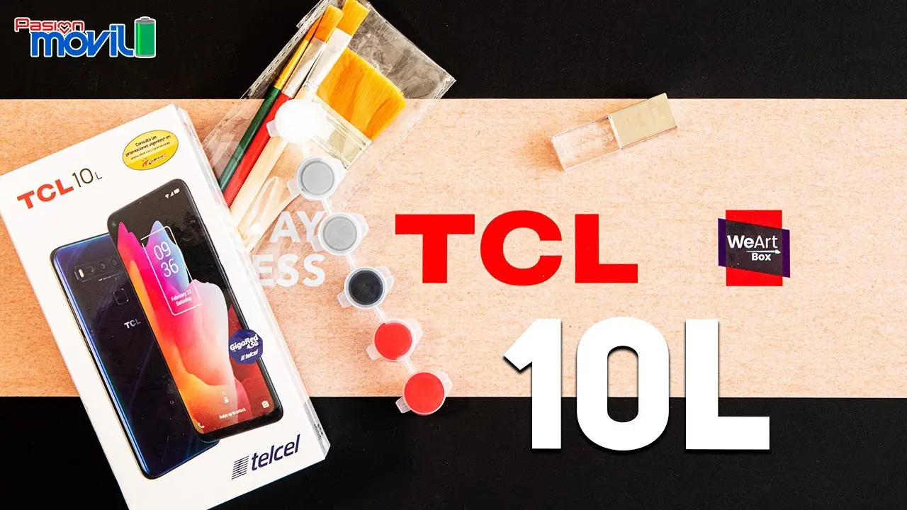 Este es el unboxing del nuevo TCL 10L