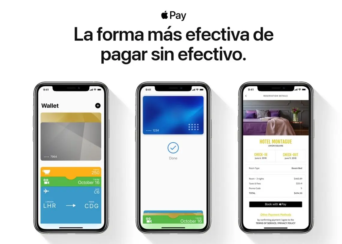 Apple Pay ya aparece en la página de México