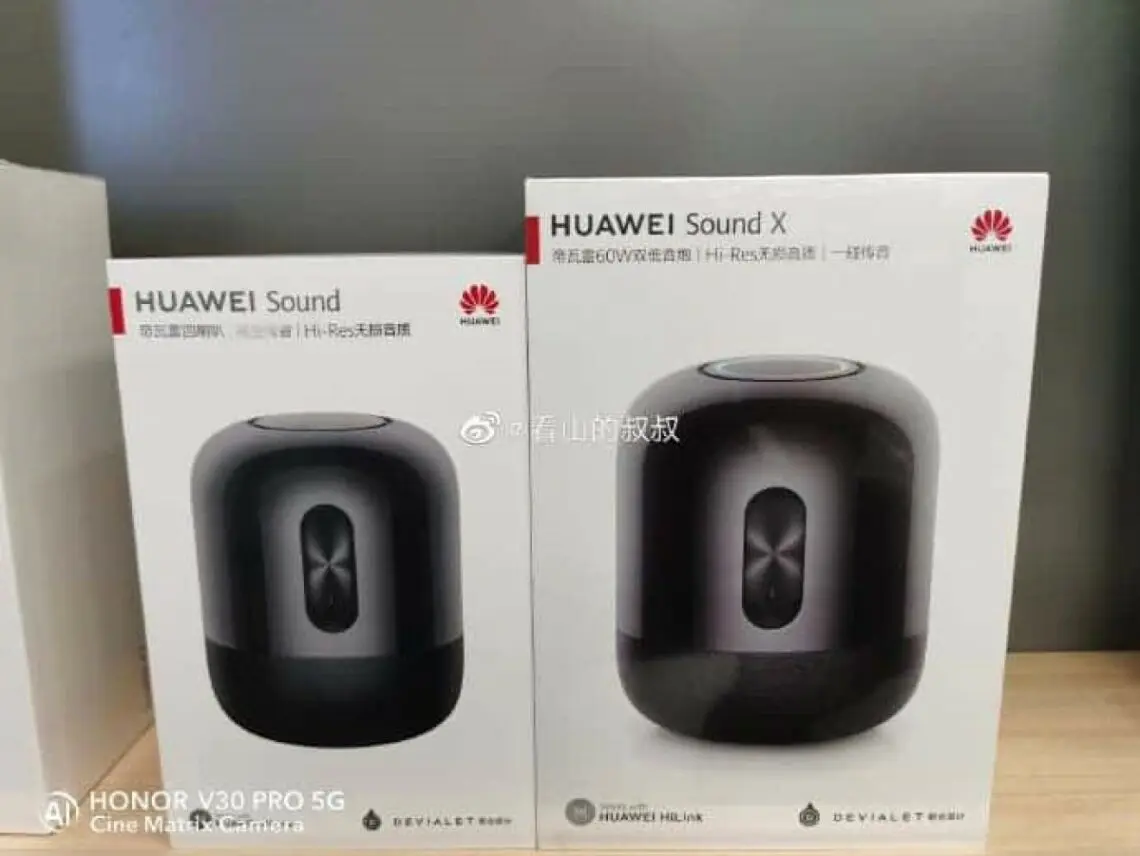 Huawei Sound, el próximo altavoz de la compañía se filtra en renders