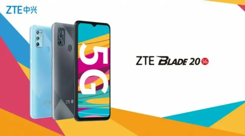 ZTE Blade 20 5G es lanzado por 4 USD