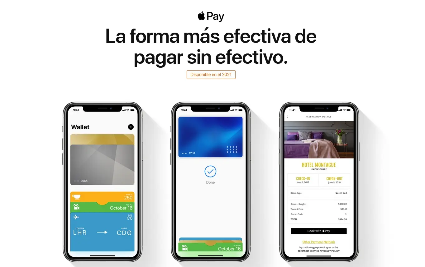 Apple Pay llega a México en 2021