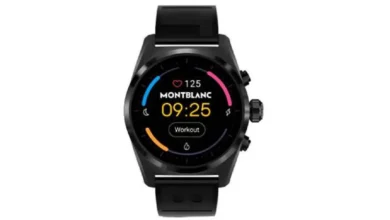 Montblanc Summit Lite es un nuevo smartwatch de lujo con Wear OS