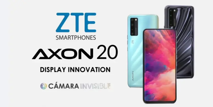 ZTE Axon 20 llega el 25 de febrero a México (,999 MXN)