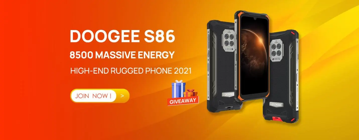 Conoce el nuevo DOOGEE S86 con batería de 8500 mAh, pantalla de 6,1″ y 6GB en RAM