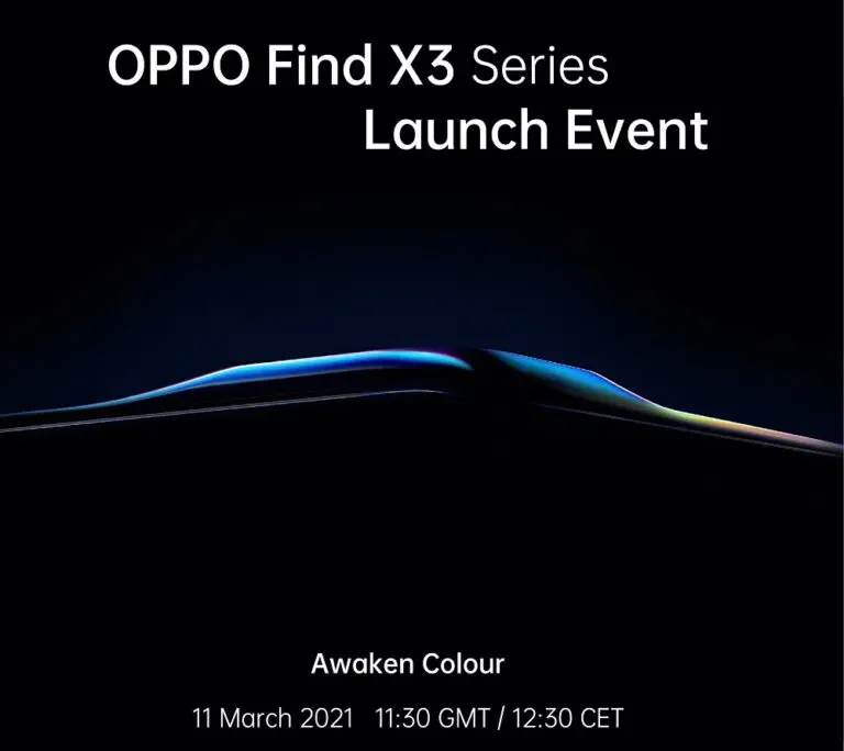 OPPO te invita a la presentación del Find X3 Pro el 11 de marzo 2021