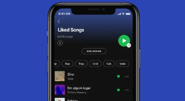 Spotify añade filtros para categorizar las canciones que más te gustan