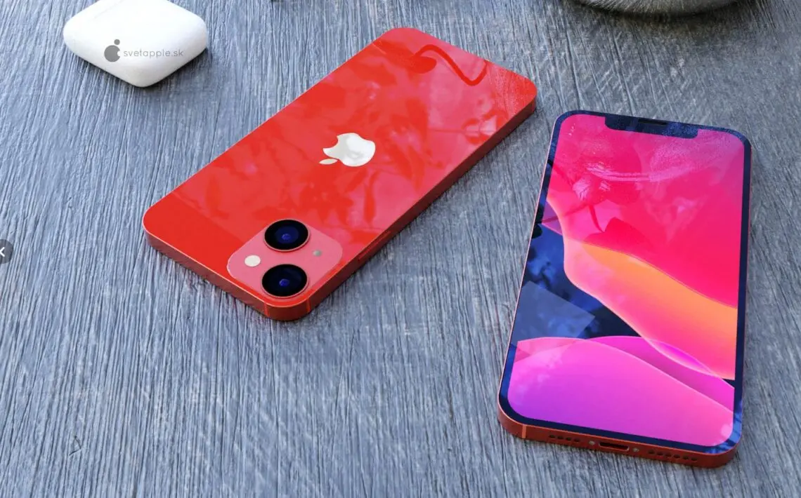 Se filtran renders del supuesto iPhone 13 mini