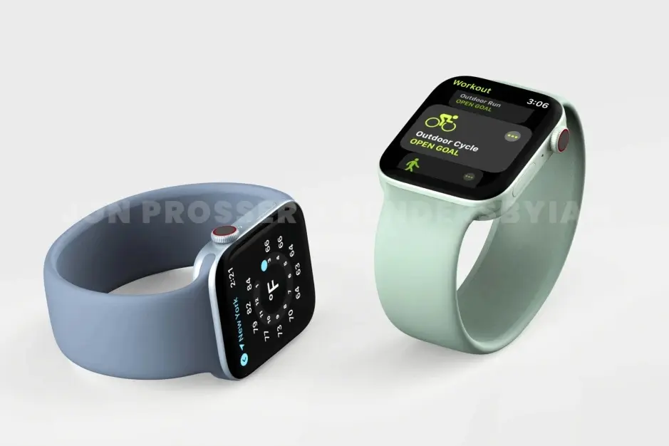 Leaks muestran el aparente nuevo diseño del Apple Watch Series 7
