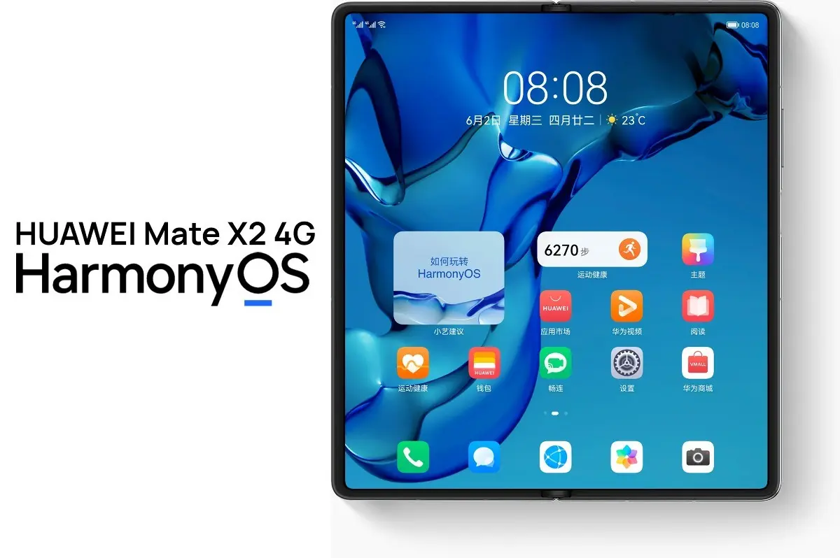 Huawei Mate X2 4G con HarmonyOS 2.0 ya está disponible