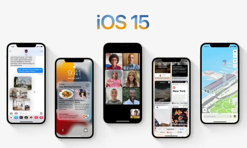 Dispositivos de Apple que actualizarán a iOS15