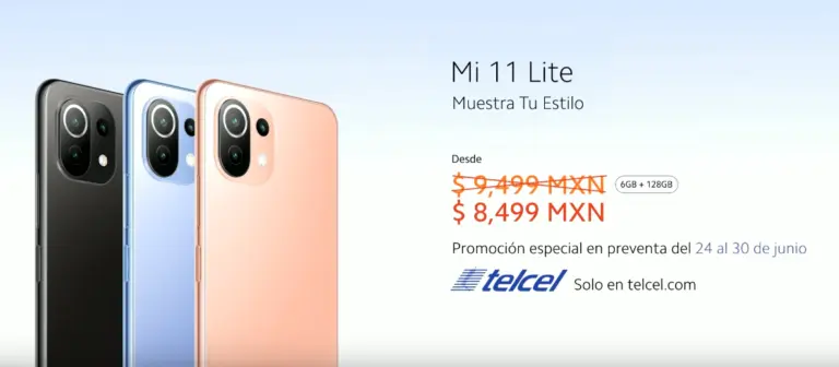 Xiaomi lanza al Mi 11, Mi 11 Lite 5G y Mi 11 Lite en