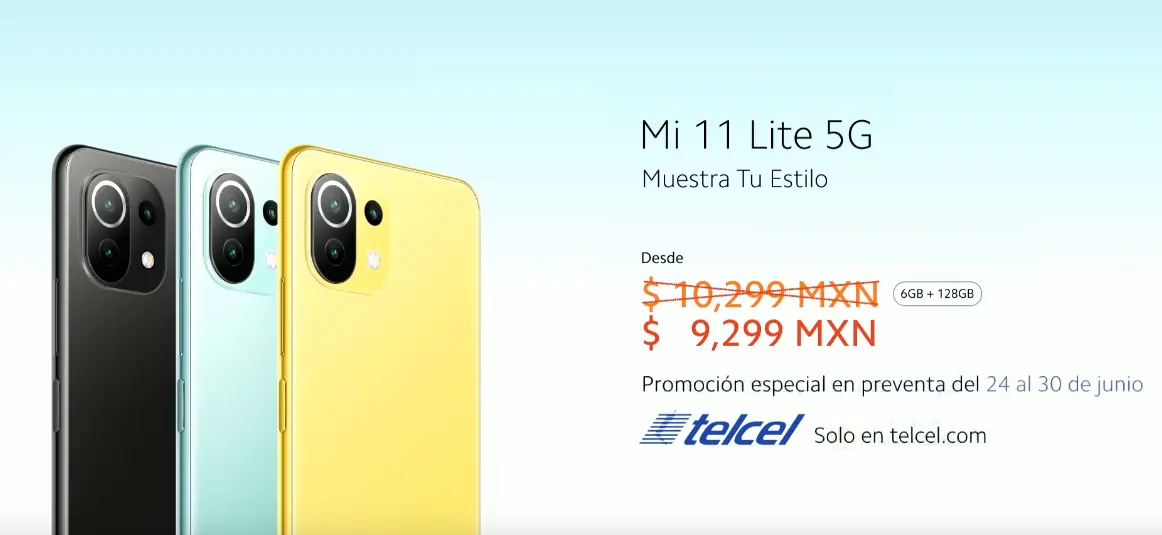 Ya puedes adquirir al Xiaomi Mi 11 en México (19,999 MXN