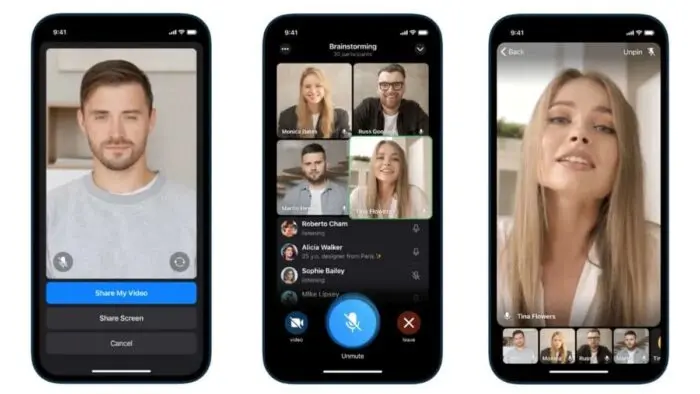 Videollamadas de hasta 1,000 personas y mensajes de video, lo nuevo que llega a Telegram
