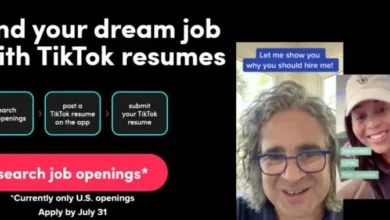 Buscar trabajo en TikTok será posible con esta nueva función