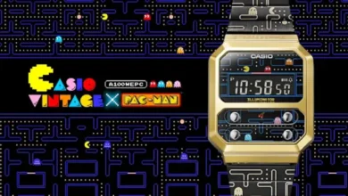 Casio lanza una edición limitada de Pac-Man de su reloj digital A100