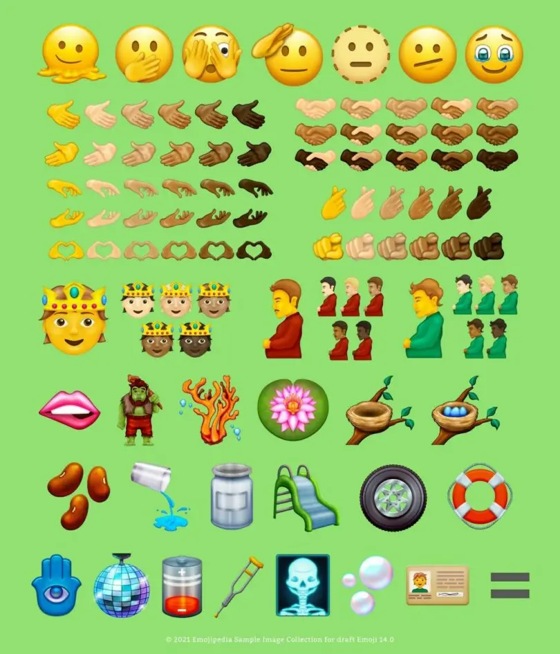 Conoce los 112 nuevos emojis que pronto podrás usar en tu celular