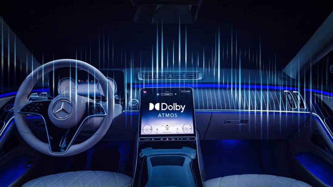 Mercedes-Benz integrará audio inmersivo Dolby Atmos en sus vehículos