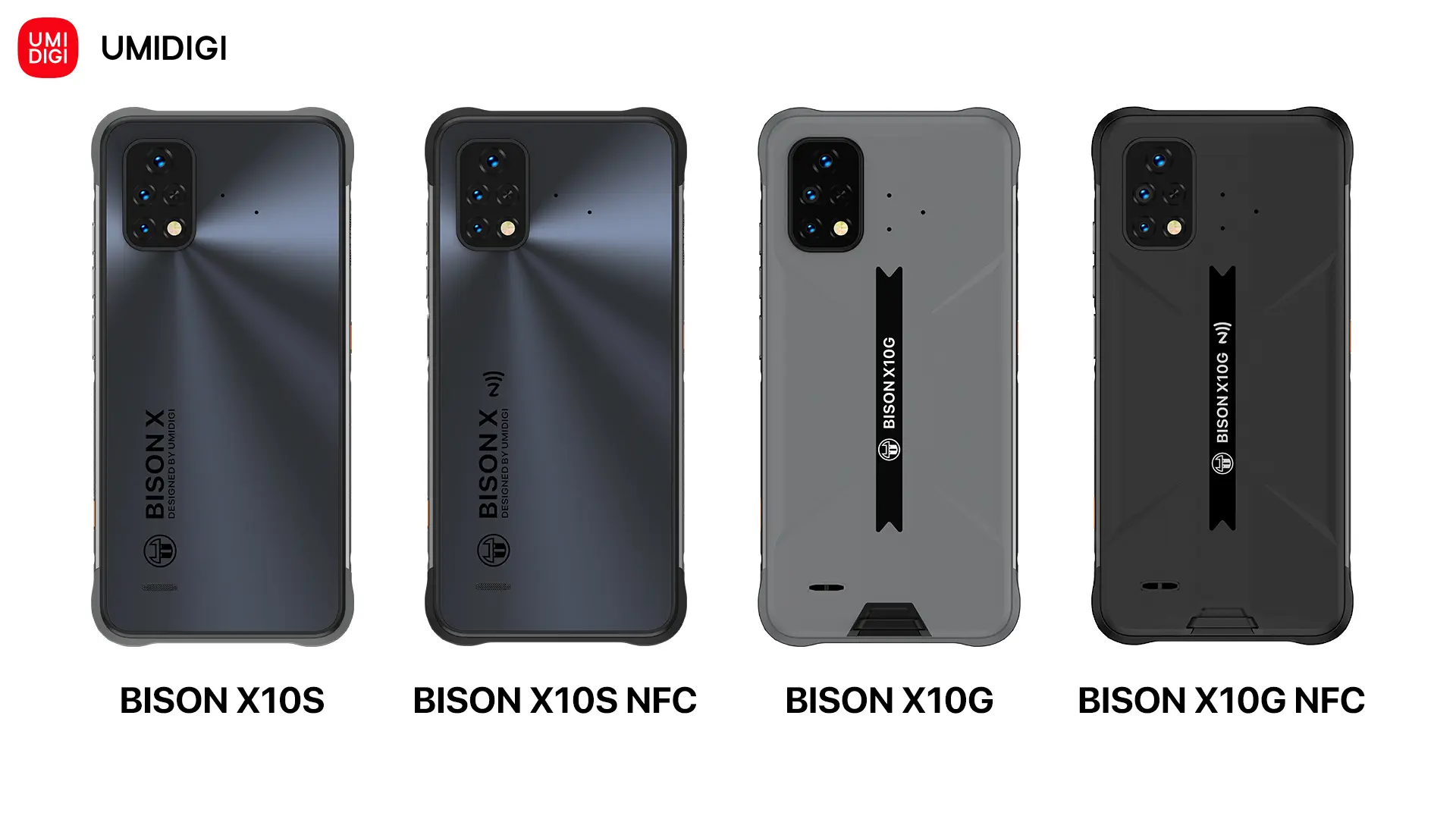 UMIDIGI presenta su nueva serie BISON X10, sus nuevos smartphones más baratos