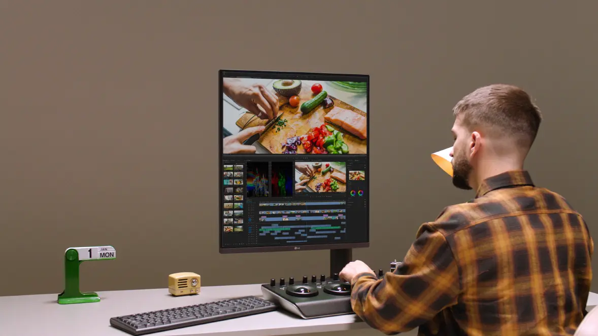 LG presenta nuevos monitores premium para trabajos remotos