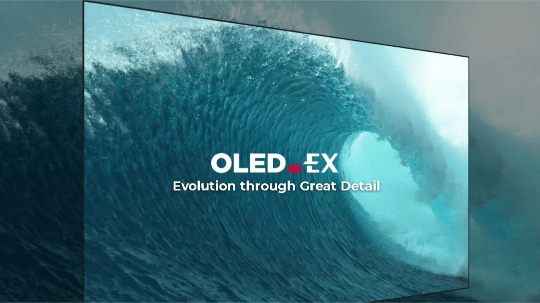 LG presenta sus nuevos paneles OLED EX