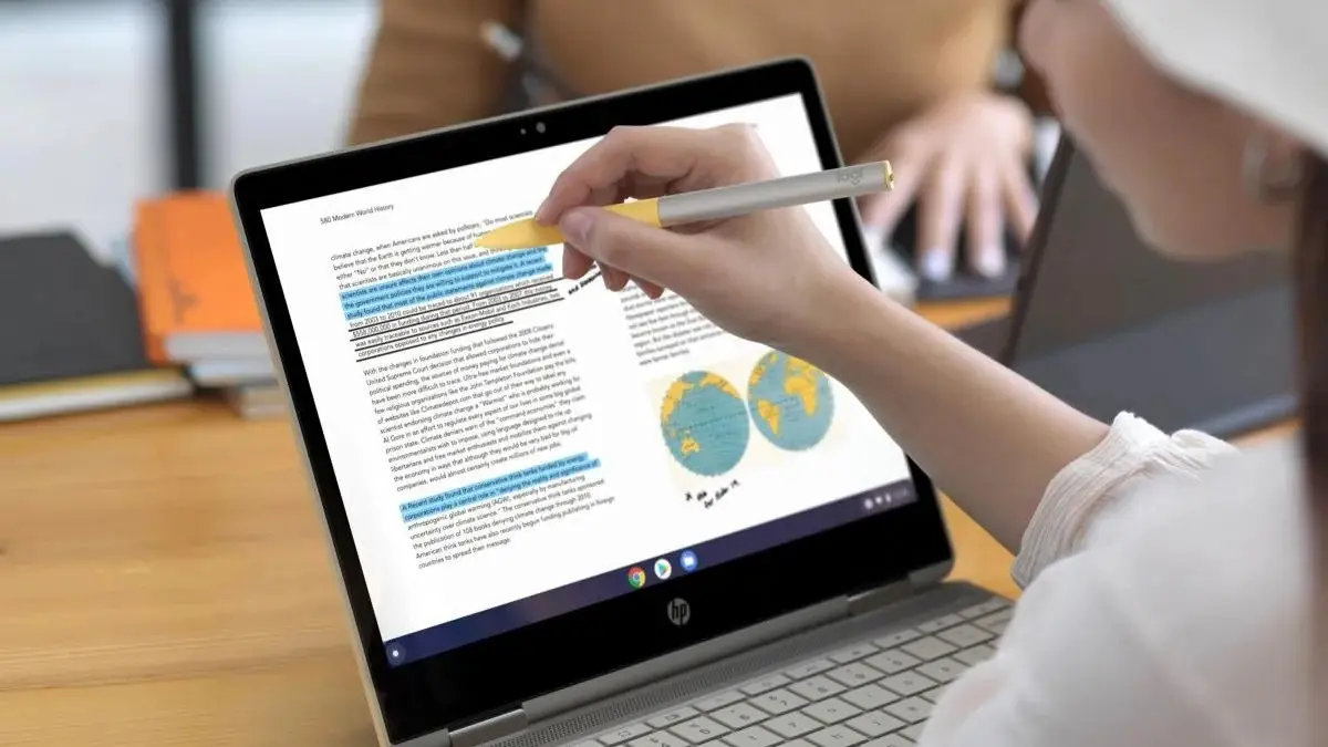 Logitech lanza un lápiz óptico para Chromebooks, conoce al Logitech Pen