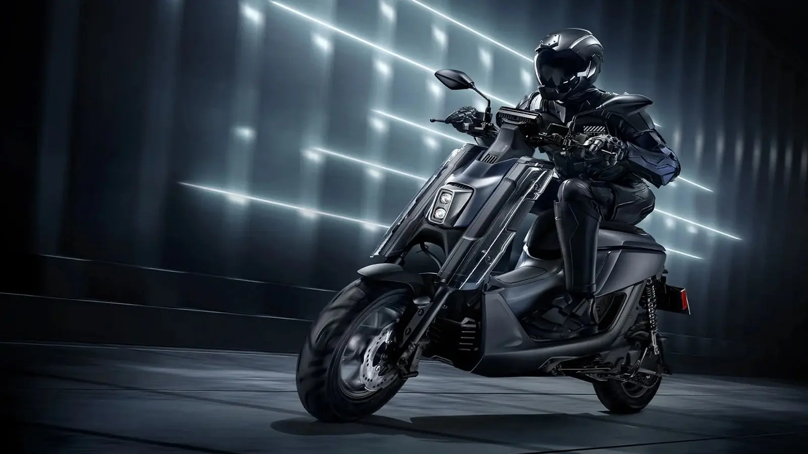 Yamaha presenta una motoneta eléctrica con batería intercambiable