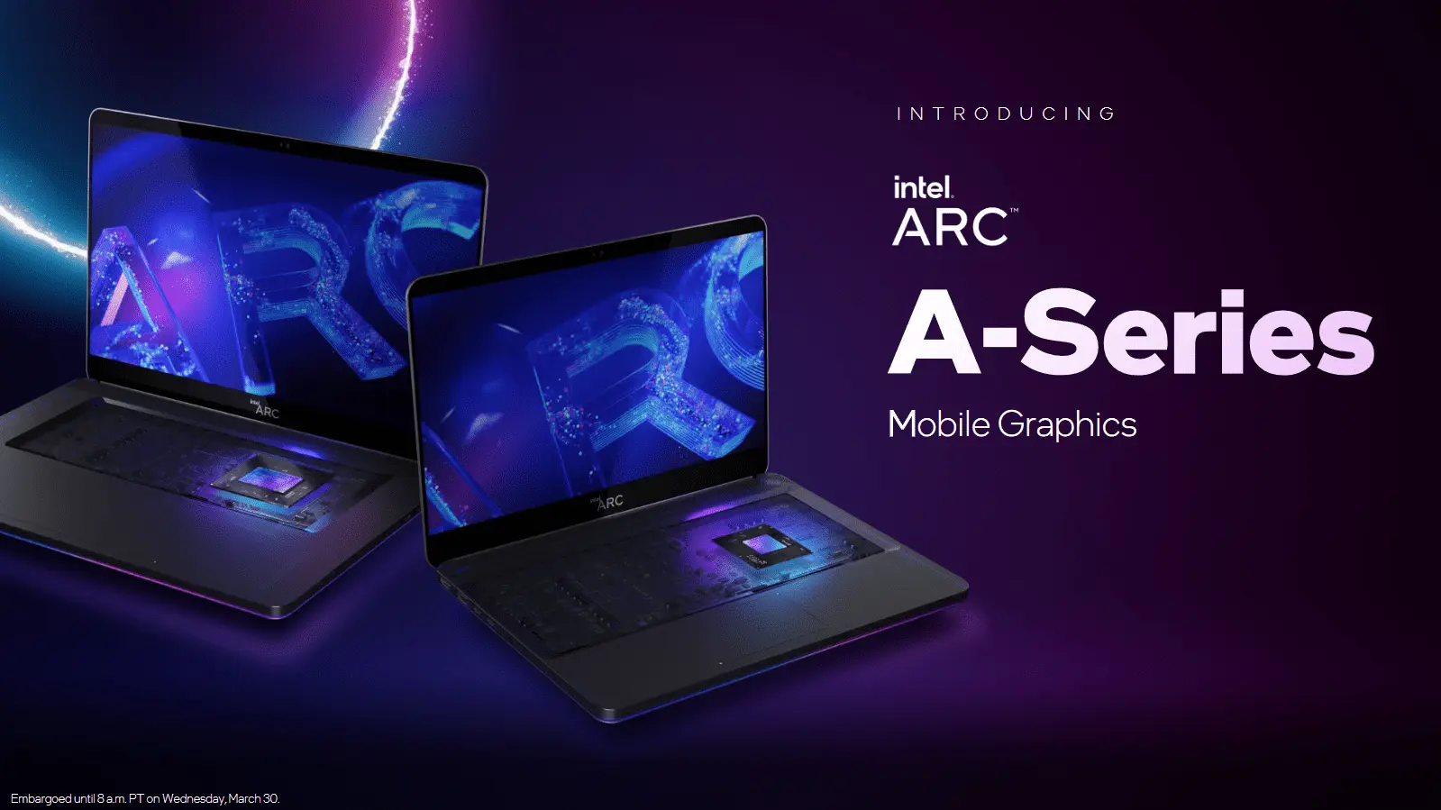 Intel presenta las primeras tarjetas gráficas Arc Alchemist para laptops