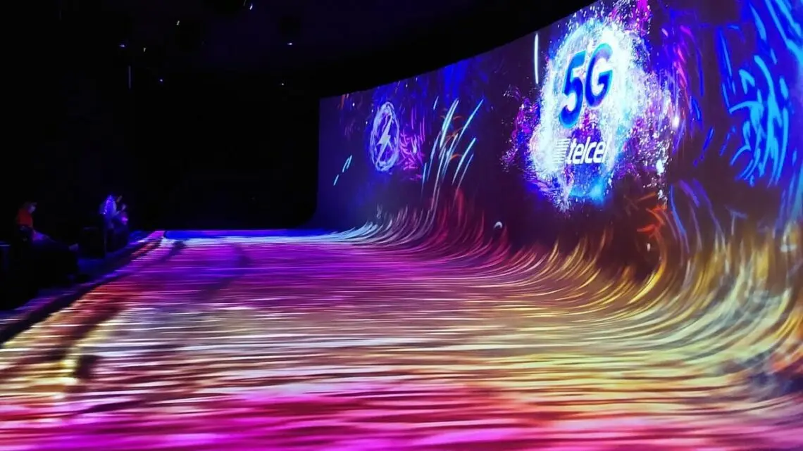 Vive la experiencia inmersiva Telcel 5G