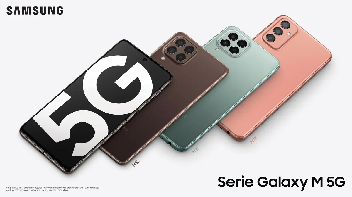 Serie Samsung Galaxy M 5G México