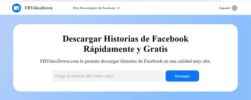 descargar de facebook