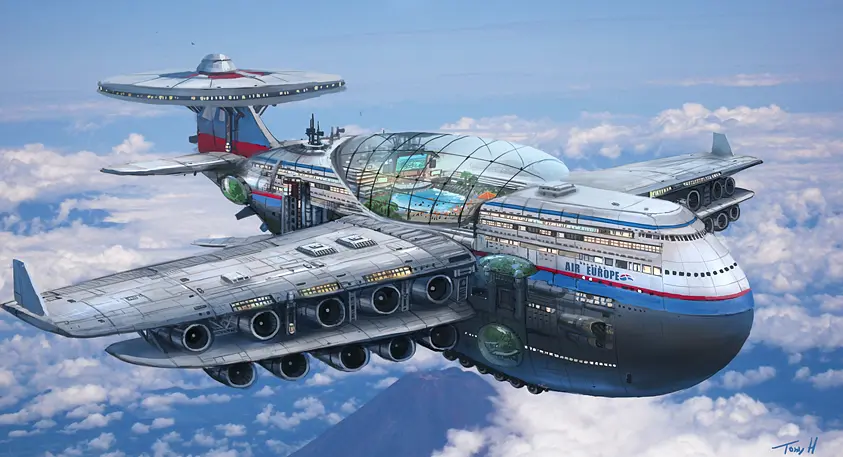 Conoce Sky Cruise, un crucero aéreo que cuenta con hoteles, centros  comerciales y más | PasionMovil