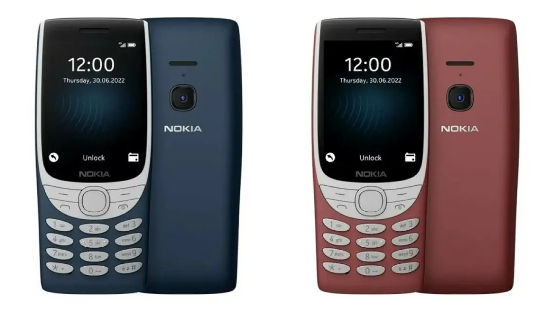 Nokia 8210 4G se lanza con diseño clásico y batería que promete durar mucho