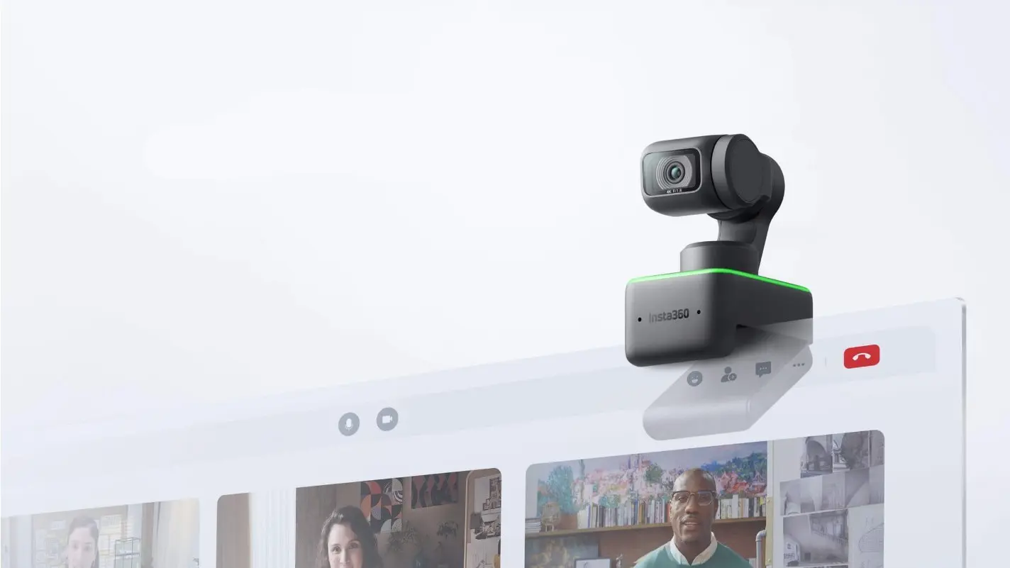 Insta360 Link es una novedosa webcam con cardán de 3 ejes, 4K e inteligencia artificial