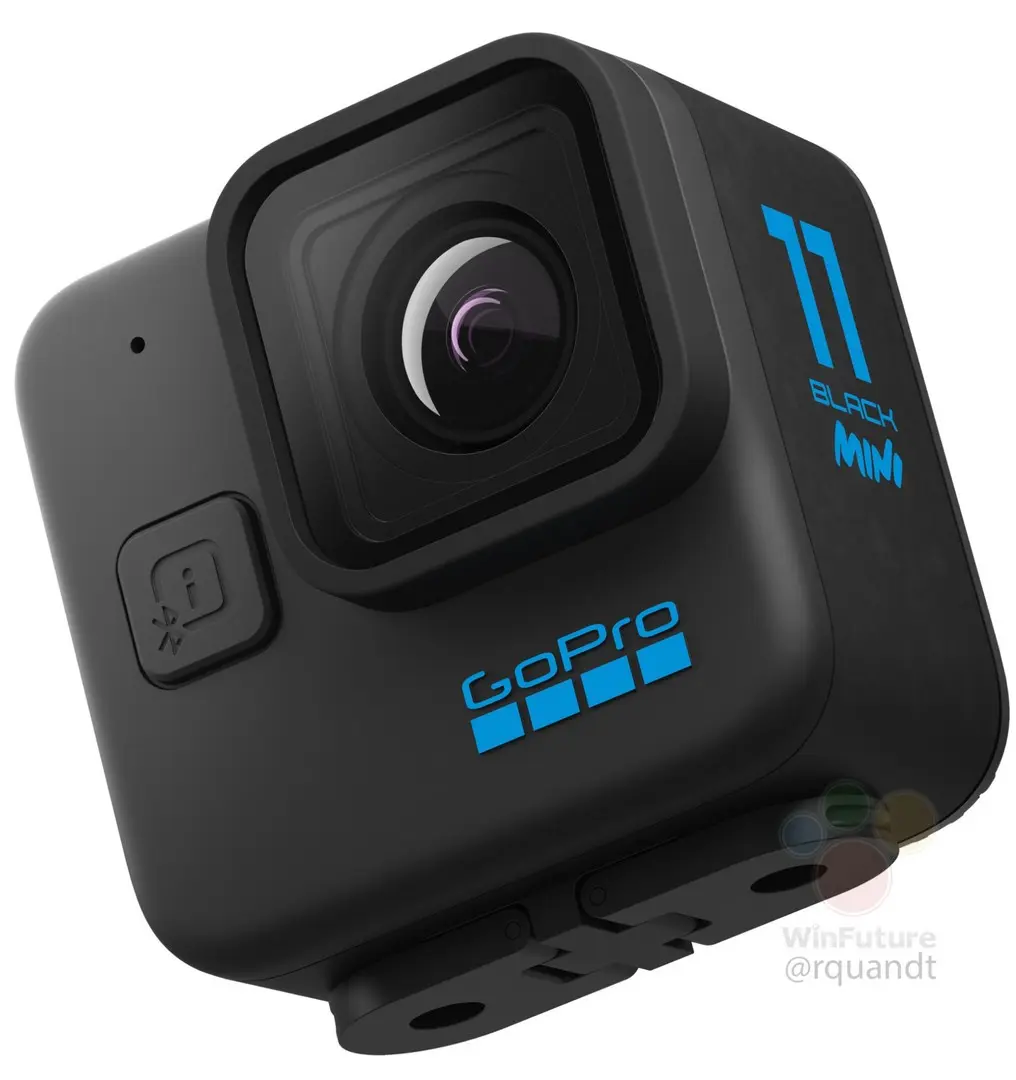 La nueva cámara de acción compacta GoPro Hero 11 Black Mini se filtra en imágenes