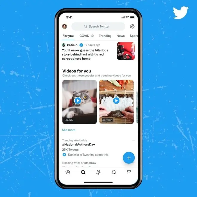 Twitter estrena nuevo feed con videos verticales