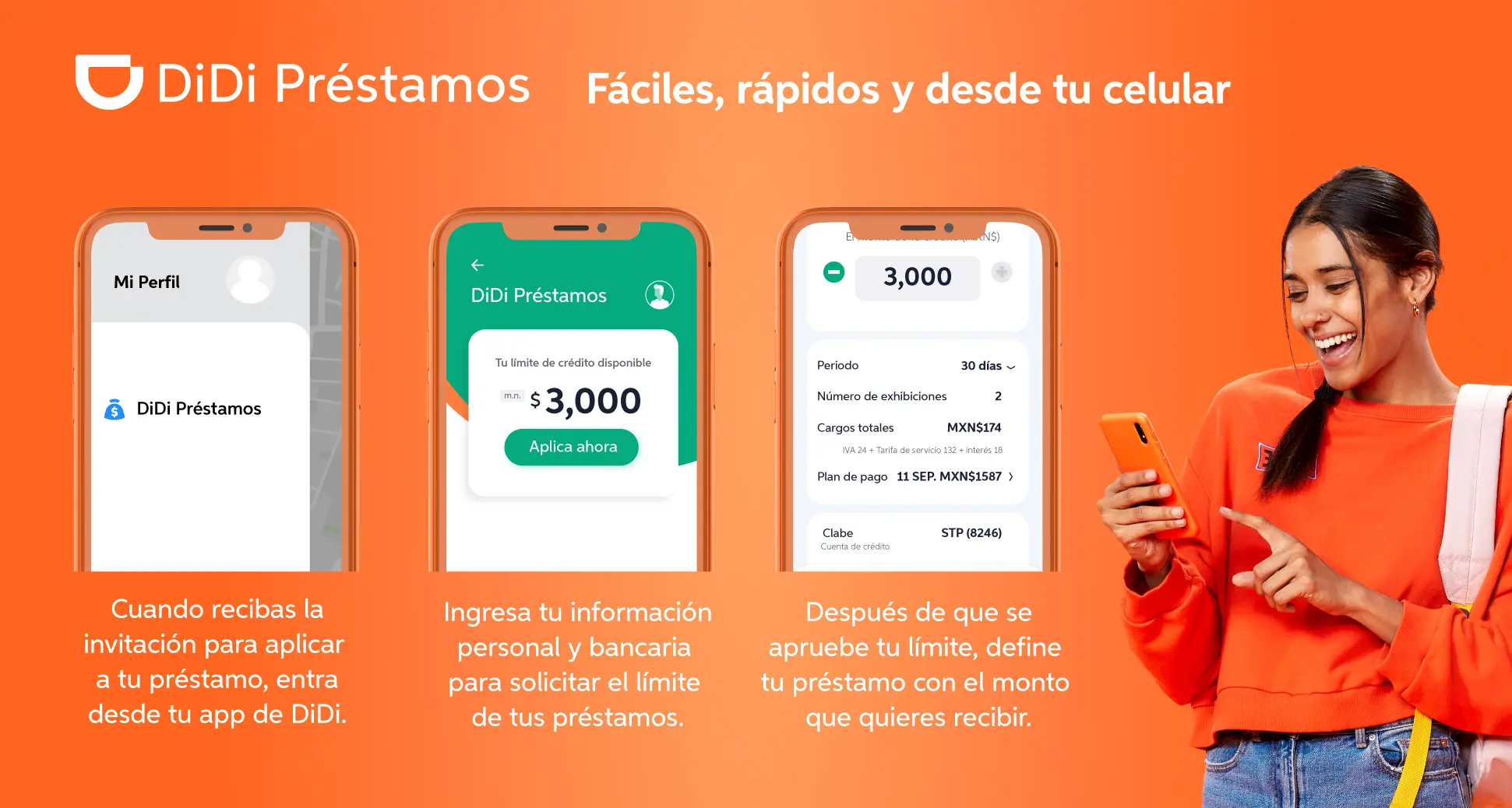 Con la nueva app de DiDi obtén un préstamo de hasta 30,000 pesos