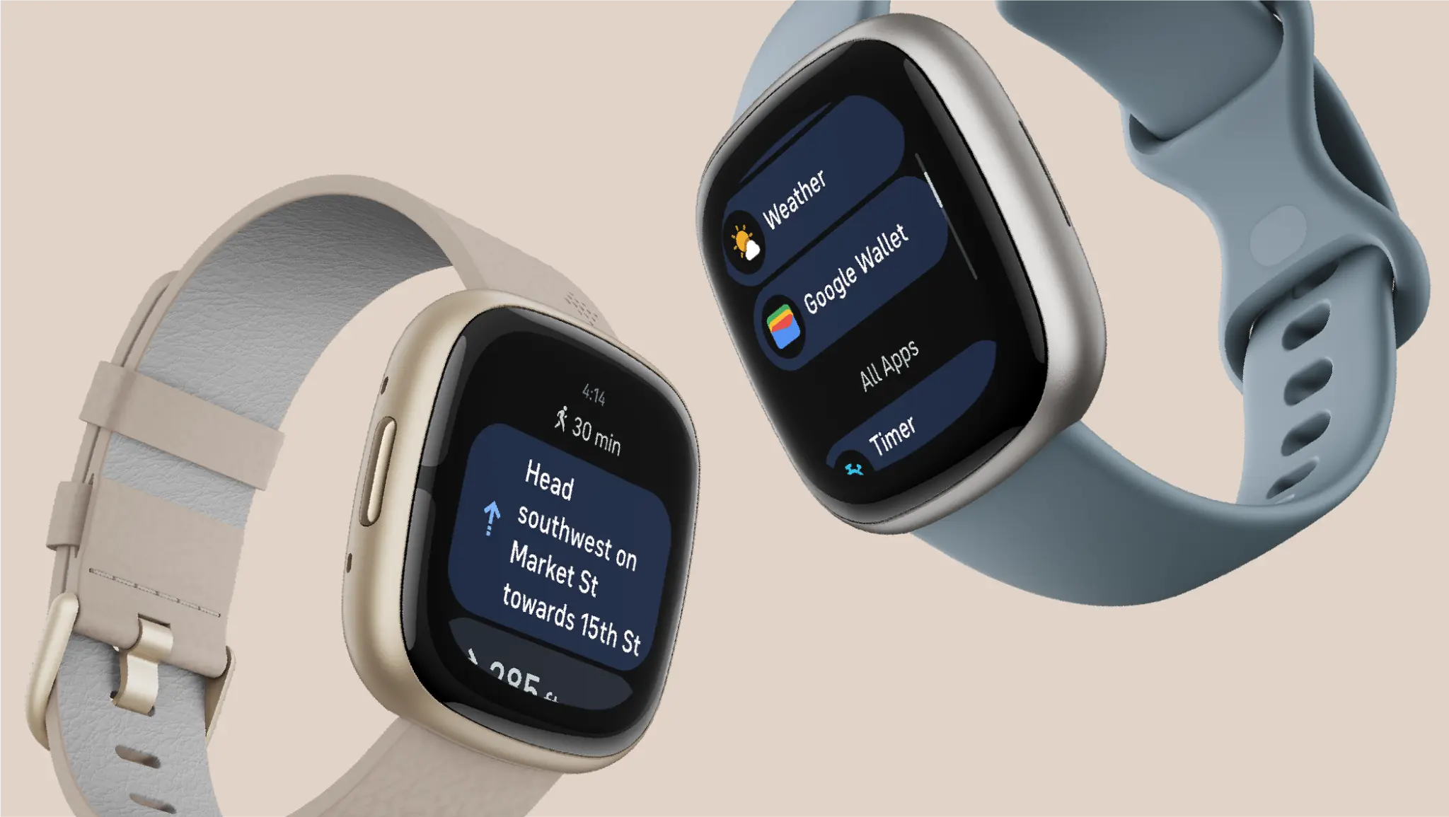 fitbit versa maps