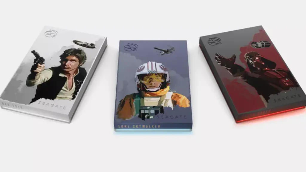 Seagate presenta nuevos discos SSD de 2 TB con temática de Star Wars