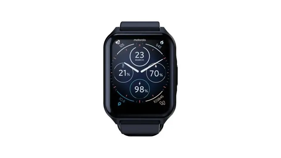 Así es el diseño del Moto Watch 70, el reloj inteligente barato de Motorola