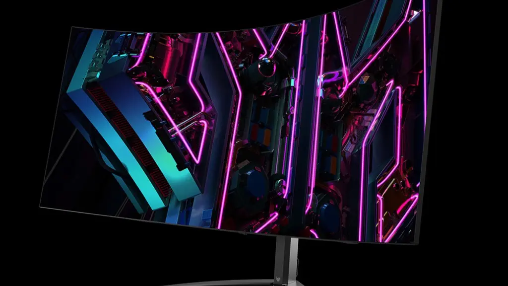 Así es el nuevo monitor gaming OLED curvo de 45 pulgadas de Acer