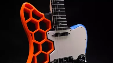 Una guitarra 100% funcional producida con Impresión 3D: Así es la Prusacaster