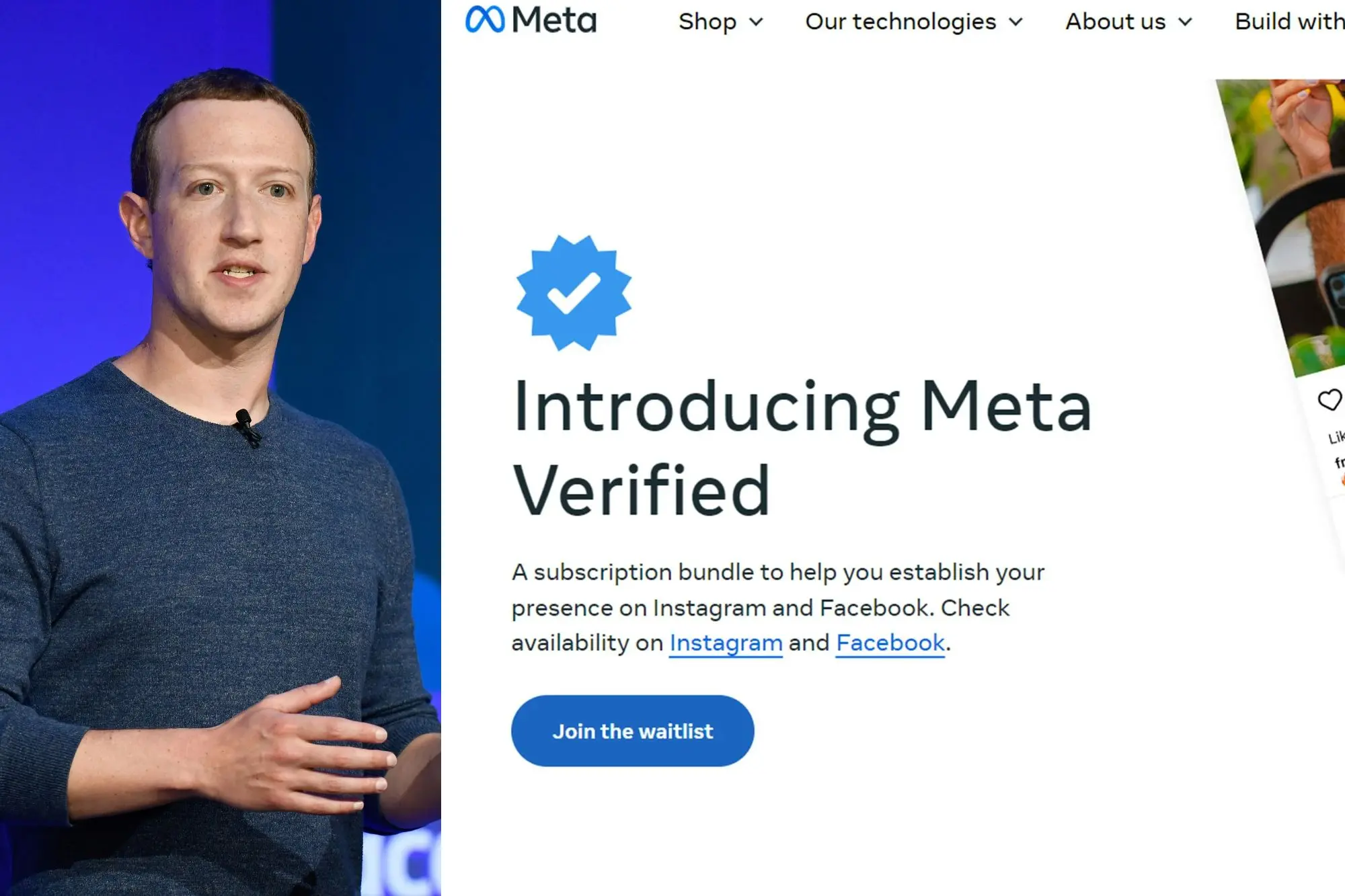 get support meta verified