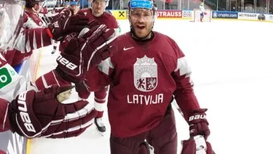 Partido de hockey entre Lettonia e Italia en la Copa del Mundo de 2021