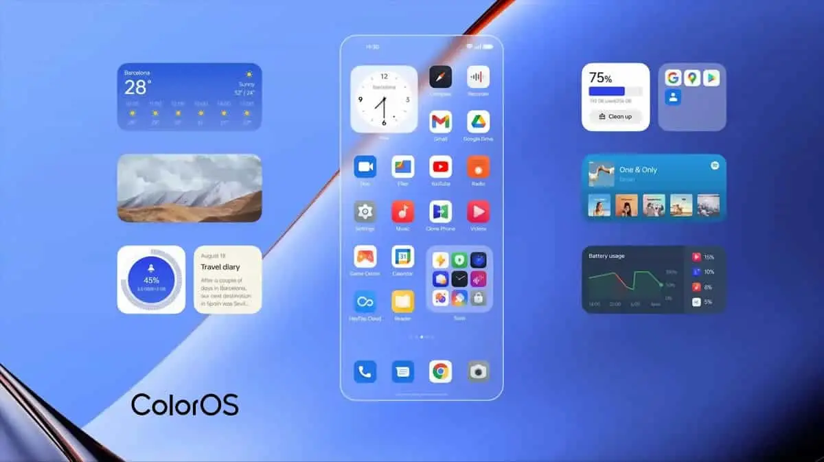 Estos son los dispositivos OPPO compatibles con ColorOS 14