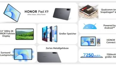 Honor presenta la nueva Pad X9 con una pantalla 2k, ideal para contenido multimedia